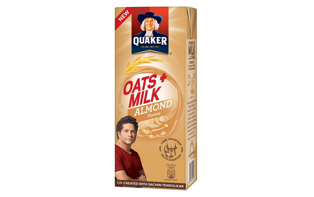 Quaker Oats + Milk Almond Flavour Reviews Ingredients Recipes